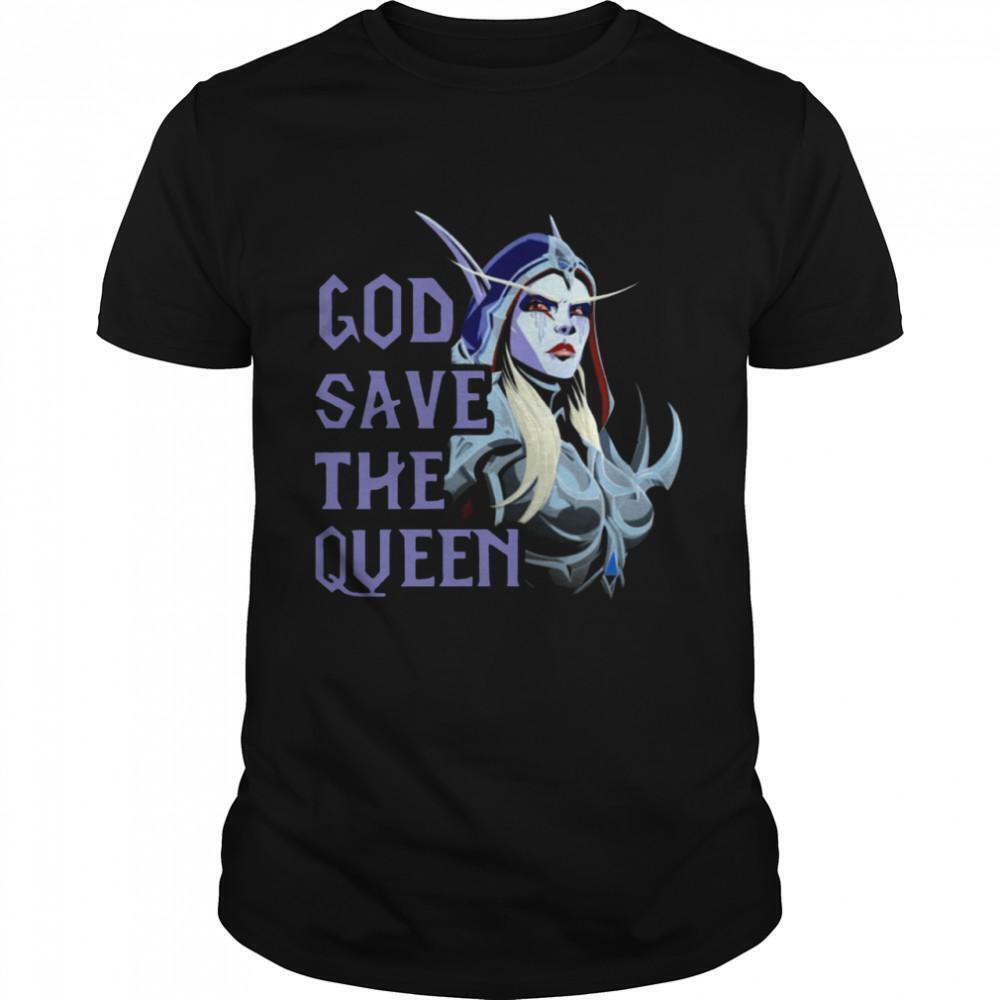 World Of Warcraft God Save The Queen  Shirt